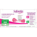 Coupe menstruelle taille 2 saforelle - les 2 coupes menstuelles