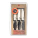 Couteau steak en cramique 10 cm le couteau du chef - le coffret de 3