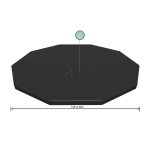 Couverture d'hiver diamètre 305 cm pour piscine carrefour Couverture d'hiver diamètre 305 cm pour piscine carrefour