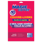 Couvre livre universel magic cover oxford - le lot de 10