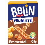 Crackers feuillet� emmental belin - la boite de 95g