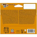 Craies de coloriage kids plastidecor triangle bic kids - la boite de 12 craies