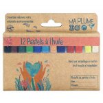 Craies pastels  huile ulmann - le lot de 12 craies