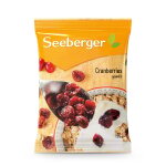 Cranberries seeberger - le sachet de 125 g
