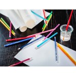 Crayon de couleur aquacolor arty stabilo - le lot de 24 crayons de couleur