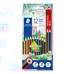 Crayon de couleur noris staedtler - le lot de 12 crayons de couleurs