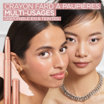 Fard  paupires longue tenue teinte twinkl rose (115) paradise le shadow l'oreal paris - le crayon yeux ...