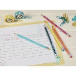 Crayon  papier graphite hb pencil 160 avec embout gomme stabilo - le lot de 10 crayons  papier