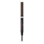 Crayon � sourcils teinte brunette (5. 0) brosse infaillible 24h l'oreal paris - le crayon