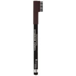 Crayon  sourcils longue tenue teinte dark brown (001) + brosse rimmel - le crayon  sourcils