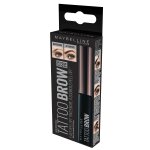Crayon  sourcils teinte marron fonc tattoo brow longue dure maybelline new york - le crayon