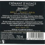 Crmant a. o. p. d'alsace wolfberger pinot gris - la bouteille