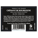 Crmant a. o. p. de bourgogne demi - sec veuve ambal grande cuvee - la bouteille