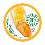 Crme corps peau normale  sche clat mangue et vitamine c body super food garnier - le pot de 380ml ...