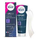 Crme dpilatoire aisselles peau sensible beurre de karit veet - le flacon de 100ml