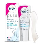 Crème dépilatoire peau sensible vitamine e aloe vera veet - le tube de 100ml Crème dépilatoire peau sensible vitamine e aloe vera veet - le tube de 100ml