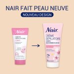 Crme dpilatoire peau sche et sensible cold cream huile de camlia nair - le tube de 200 ml