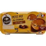 Cr�me dessert caf� carrefour original - les 4 pots de 100g