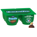 Crme dessert chocolat noisette danette - les 4 pots de 125g