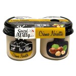 Crme dessert noisette sacre willy - les 2 pots de 125g