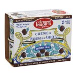 Crme de marrons clement faugier - les 4 boites de 100 g