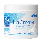 Crme multi - usages visage corps mains peau sche et sensible hydratation 24h mixa - le pot de 400ml ...