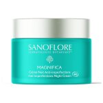 Cr�me de nuit visage femme anti - imperfections magnifica bio sanoflore - le pot de 50ml