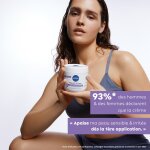 Cr�me r�parateur et soin corps peau s�che et sensible hydratation 72h nivea - le pot de 400ml