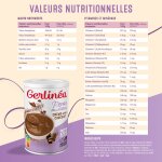 Crme repas minceur chocolat gerlinea - le pot de 540 g