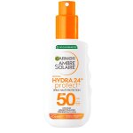 Crme solaire corps spf 50 + haute protection hydratant ambre solaire - la flacon de 150ml