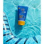 Crme solaire lait enfant spf 50 + protection et hydrate peau sensible sun nivea - le tube de 50ml
