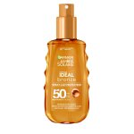 Crme solaire spray corps spf 50 + idal bronzage ambre solaire - le flacon de 150ml