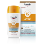 Crme solaire teint medium peau sensible haute protection spf 50 + hydro protect eucerin - le flacon ...
