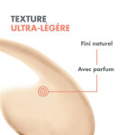 Crème solaire teintée unifiante peaux sensibles normales À mixtes très haute protection spf 50 + résistant ... Crème solaire teintée unifiante peaux sensibles normales À mixtes très haute protection spf 50 + résistant ...