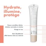 Crme teinte visage femme toutes peaux sensibles lgre hydrance bb lumire radiance spf 30 eau thermale ...