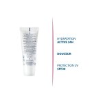 Crme visage peau normale  sche spf 30 hydratation 24h ducray - le tube de 40ml