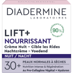 Crme visage nuit anti - rides diadermine - le pot de 50 ml
