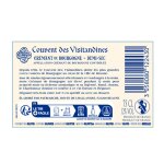 Crment de bourgogne demi sec couvent des visitandines - la bouteille de 75cl