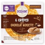 Cr�pes chocolat noisette dessaint traiteur - la barquette de 6 cr�pes