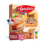 Croq'extra fromage le gaulois - la boite de 2 - 200 g