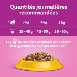 Croquettes pour chat adulte st�rilis� poulet whiskas - le sac de 1, 75kg