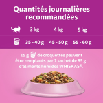 Croquettes pour chat adulte strilis saumon whiskas - le sac de 1, 75kg