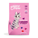 Croquettes pour chat junior strilis sans crales poulet canard edgar & cooper - le sac de 750g