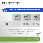 Croquettes pour chat snior strilis poulet total 5 perfect fit - le sac de 1, 4kg