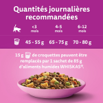 Croquettes pour chatons junior whiskas - le paquet de 1, 9kg