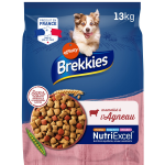 Croquettes pour chien adulte agneau brekkies - le sac de 13kg