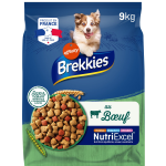 Croquettes pour chien adulte boeuf lgumes brekkies - le sac de 9kg