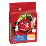 Croquettes pour chien adulte médium maxi + 10kg digestion facile poulet purina one - le sac de 2, 5kg ... Croquettes pour chien adulte médium maxi + 10kg digestion facile poulet purina one - le sac de 2, 5kg ...