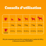 Croquettes pour chien adulte petit <10kg volaille l�gumes pedigree - le sac de 2kg