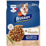 Croquettes pour chien adulte  la volaille brekkies - le sac de 13kg